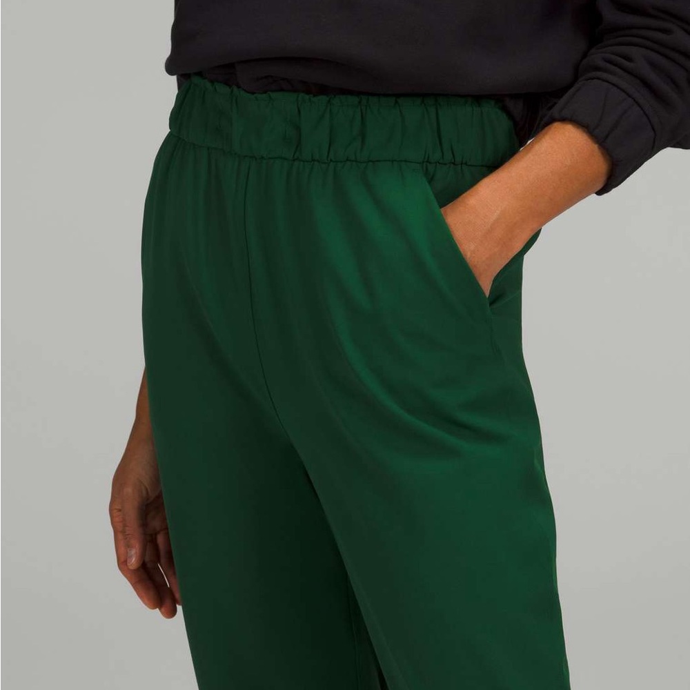 Lululemon • Stretch High Rise 7/8 Pant *Luxtreme 25" Everglade Green Size 2 - Picture 9 of 9